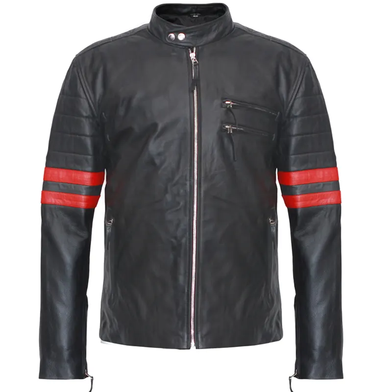 Hybrid-Fight-Club-Mayhem-Red-Stripe-Leather-Jacket
