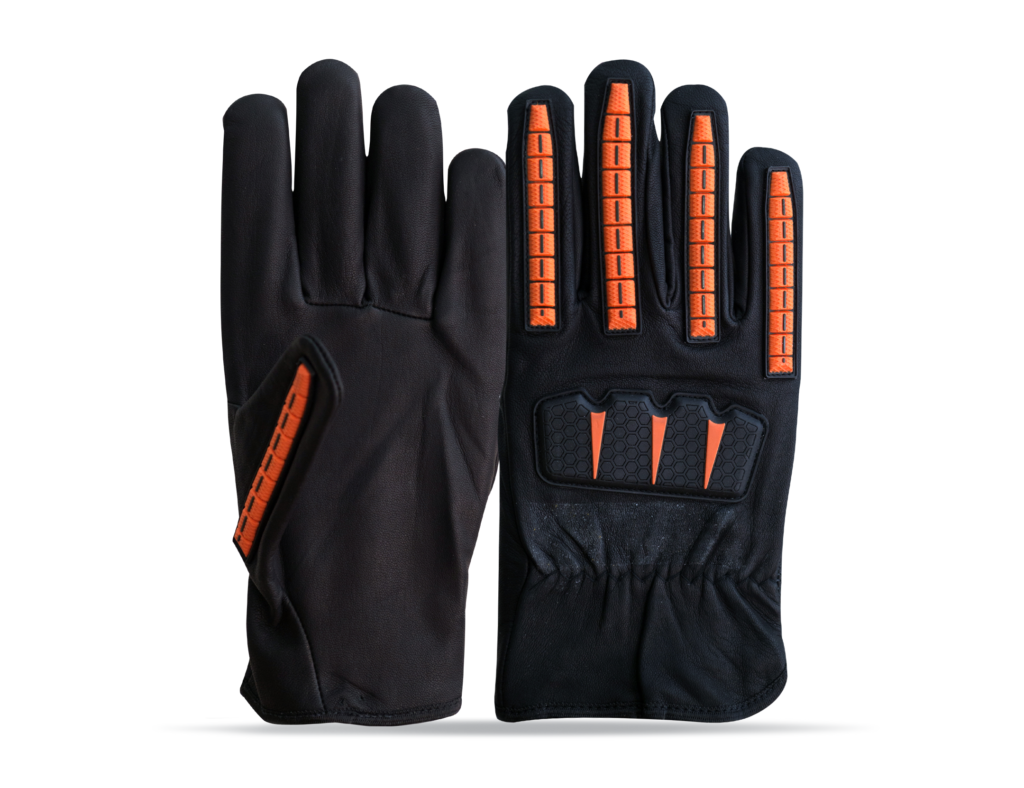 GOATSKIN LEATHER TPR IMPACT GLOVE