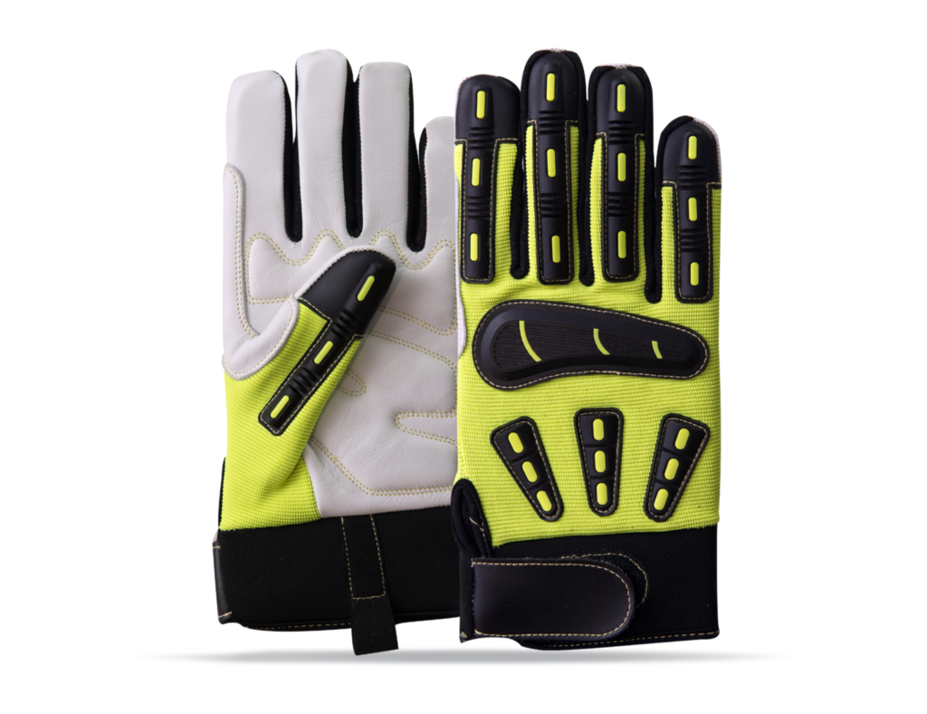 GOATSKIN LEATHER TPR IMPACT GLOVE